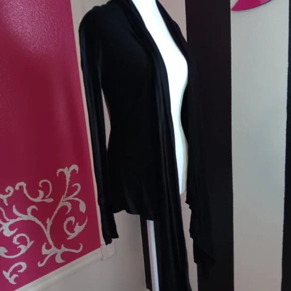 S-Twelve Black Top with Silver Embellishments - Picture 5 of 9